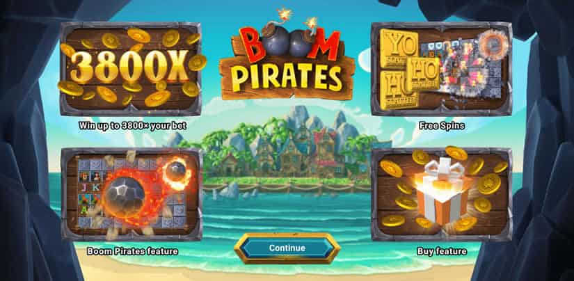 Boom Pirates slot Presentation