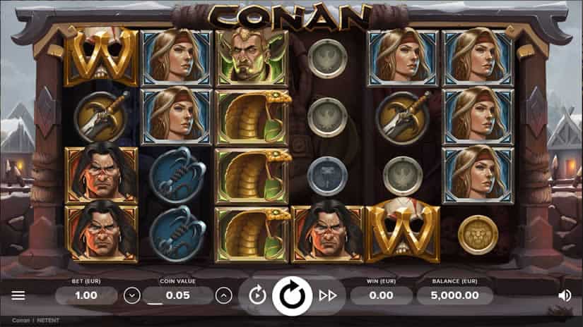 Conan Slot by NetEnt