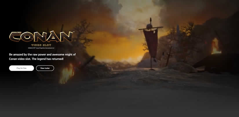 Conan Slot Presentation by NetEnt