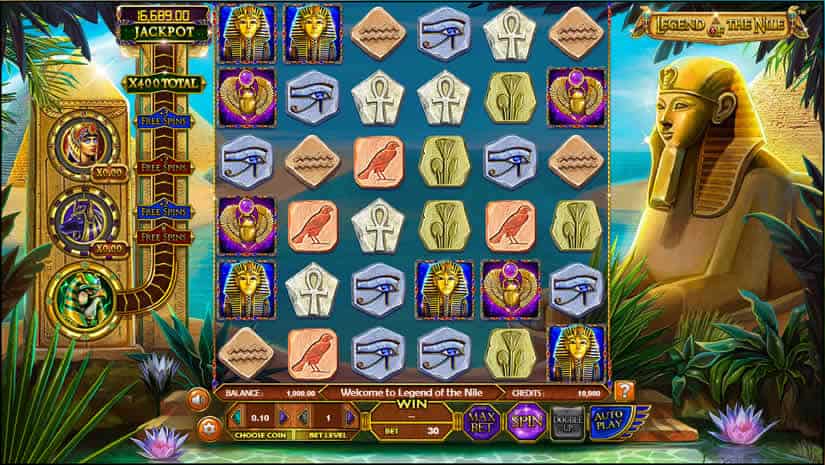 Legend of Nile slot by Betsoft: Best Egypt themed slot machines