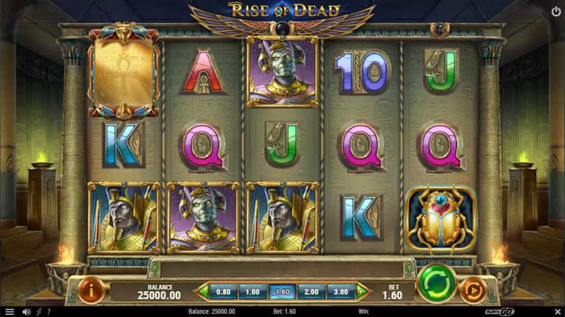 Rise of Dead slot by Play'N Go: Top 9 Egypt themed slot machines