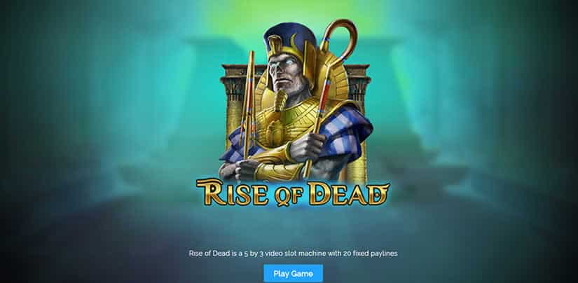 Rise of Dead slot Presentation by Play'N Go