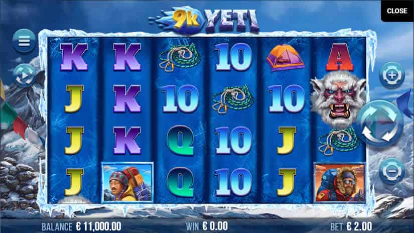 9k Yeti Slot by Yggdrasil Gaming