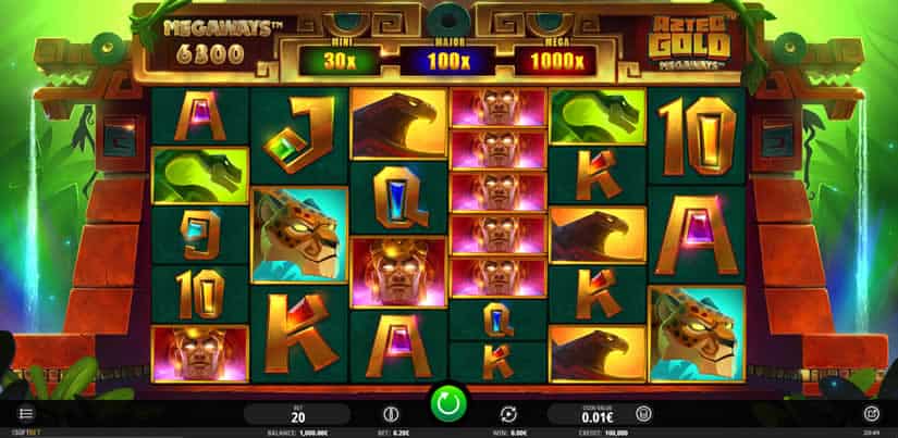 Best slots to play in January 2020: Aztec Gold Megaways by iSoftBet