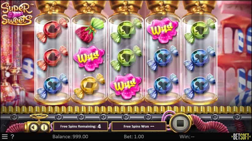 Super Sweets slot by Betsoft: One of the best slotmachines to play in february 2020