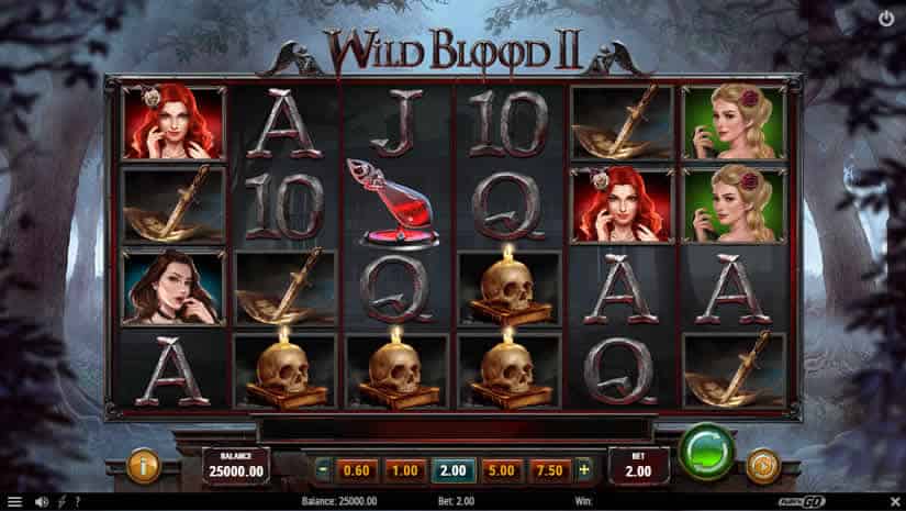 Wild Blood II slot by Play'N GO: One of the best slotmachines to play in february 2020