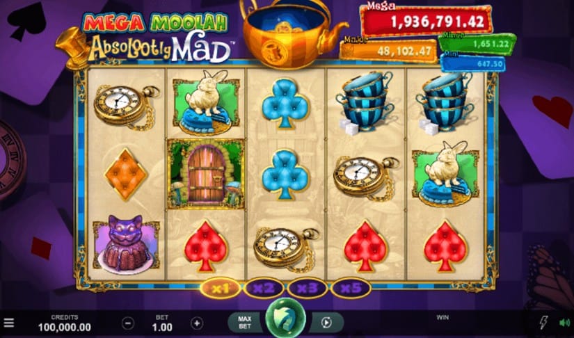 Mega Moolah Absolootly Mad Slot