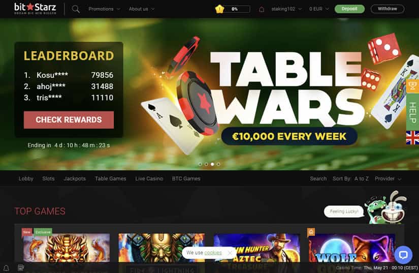 Bitstarz Casino Table Wars