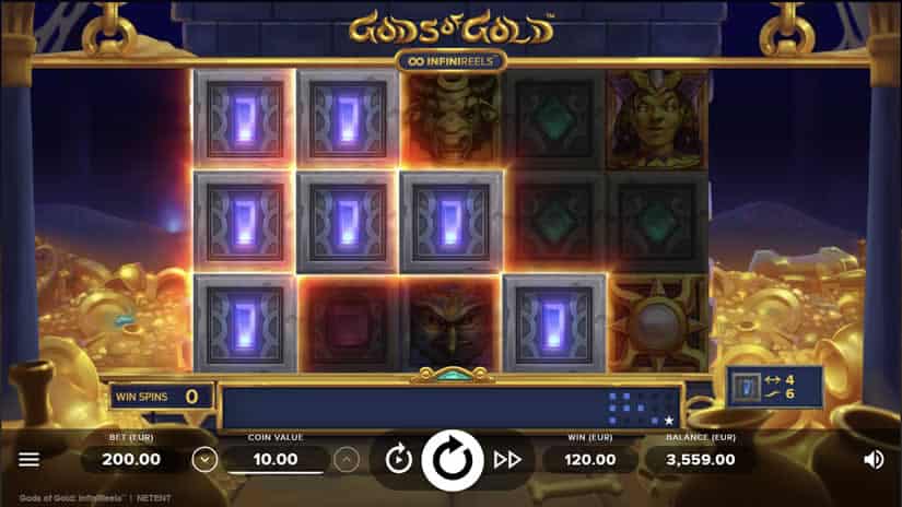 Gods of Gold slot by Netent