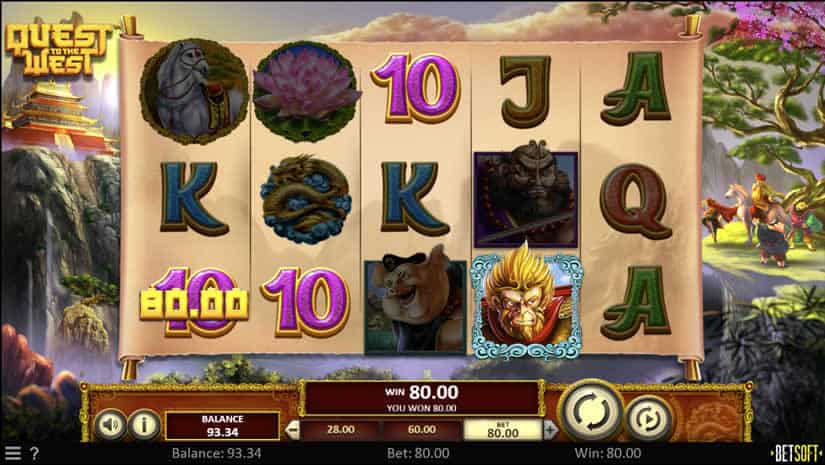 Quest to the West slot by Betsoft