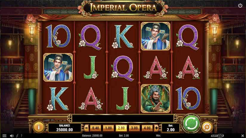 Asian themed Slots: Imperial Opera by Play'n Go