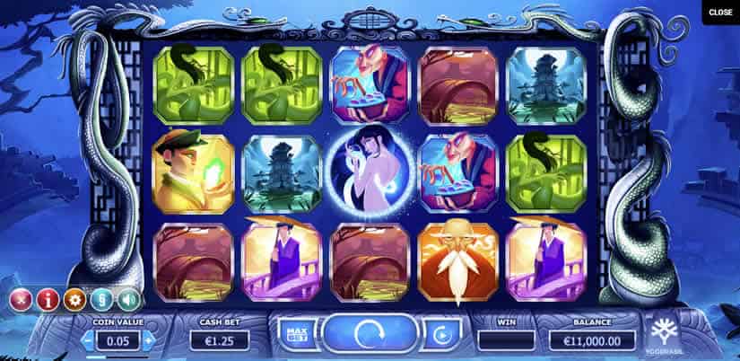 Asian themed Slots: Legend of the White Snake Lady by Yggdrasil Gaming