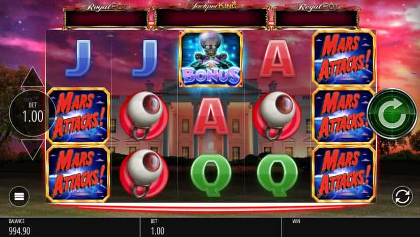 Mars Attack Jackpot Slot by Blueprint Gaming