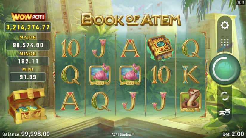 Book of Atem slot by Microgaming: One of the best slots to play in september 2020.